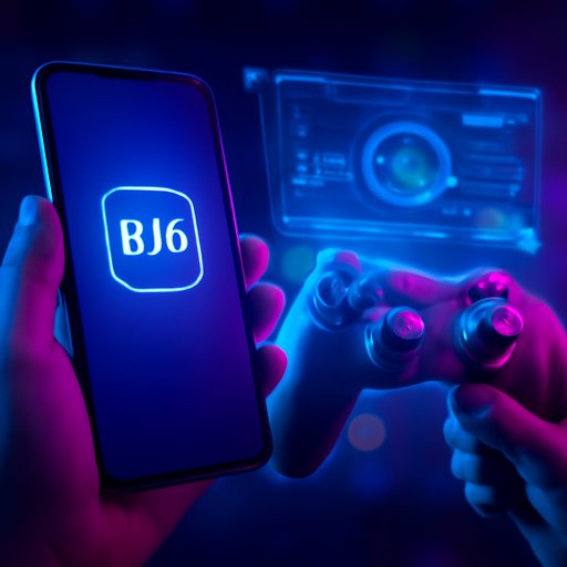 bj6 app icon on smartphone